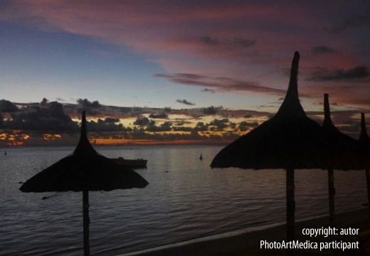 Wschód słońca na Mauritiusie - Sunrise in Mauritius