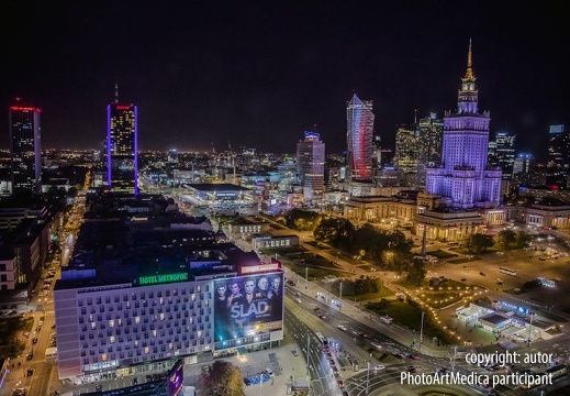 Warsaw by night - Warszawa nocą