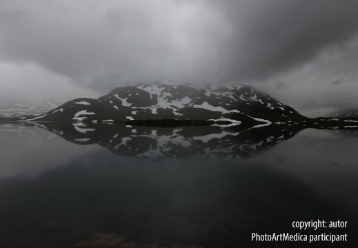 Norwegia lustrzane odbicia - Norway mirror reflections