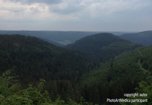 Góry Szwaldwaldu przed burzą - The Black Forest before the storm