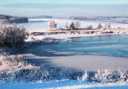 Zimowy pejzaż - Winter landscape