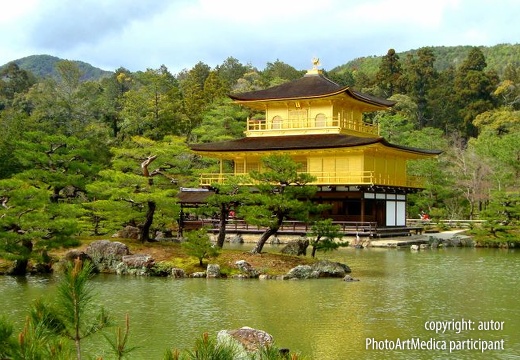 Złota Świątynia w Kyoto - Golden Temple in Kyoto