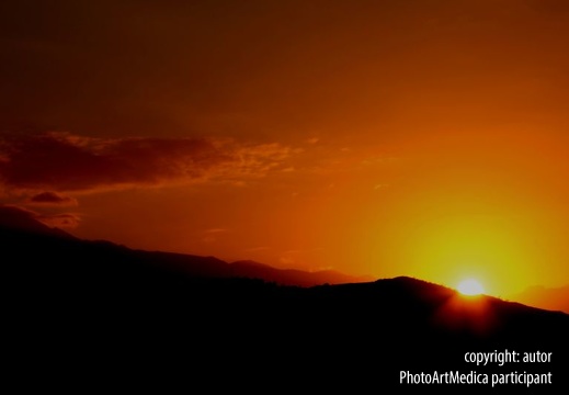 Wschód słońca Zelbotin Hiszpania - Sunrise Zelbotin Spain