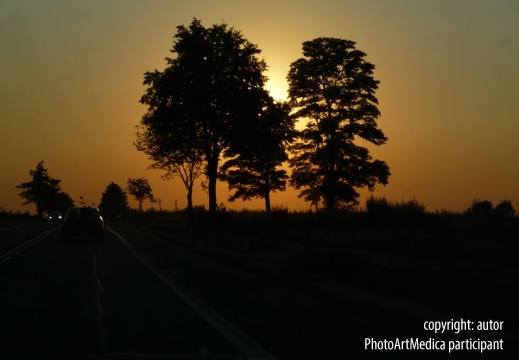 Zachód słońca w Małopolsce - Sunset in Lesser Poland