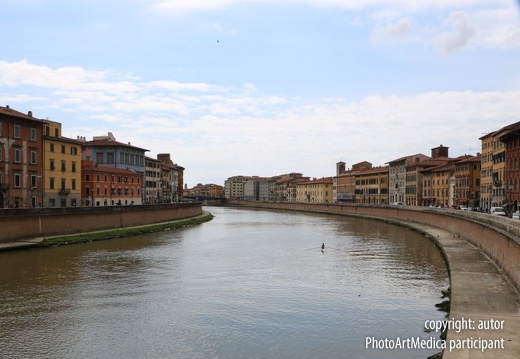 Ujście rzeki Arno w Pizie - The mouth of the Arno River in Pisa